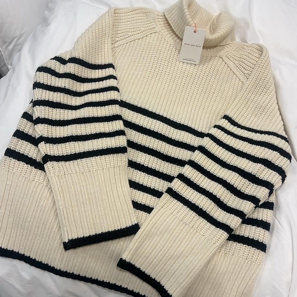 NWT! Skies are blue sweater